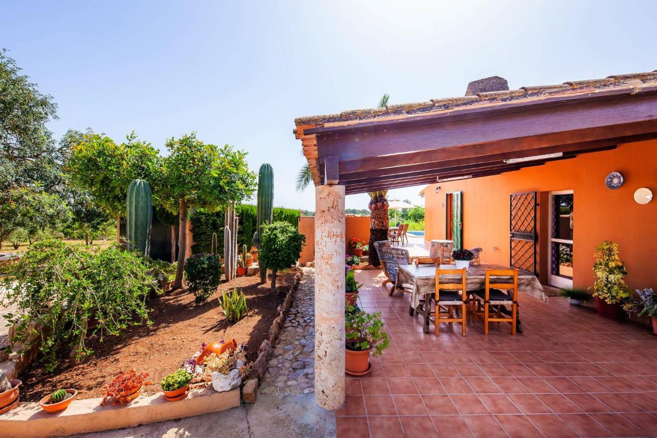 Ses Salines Cottage With Private Pool And Barbecue Exterior foto