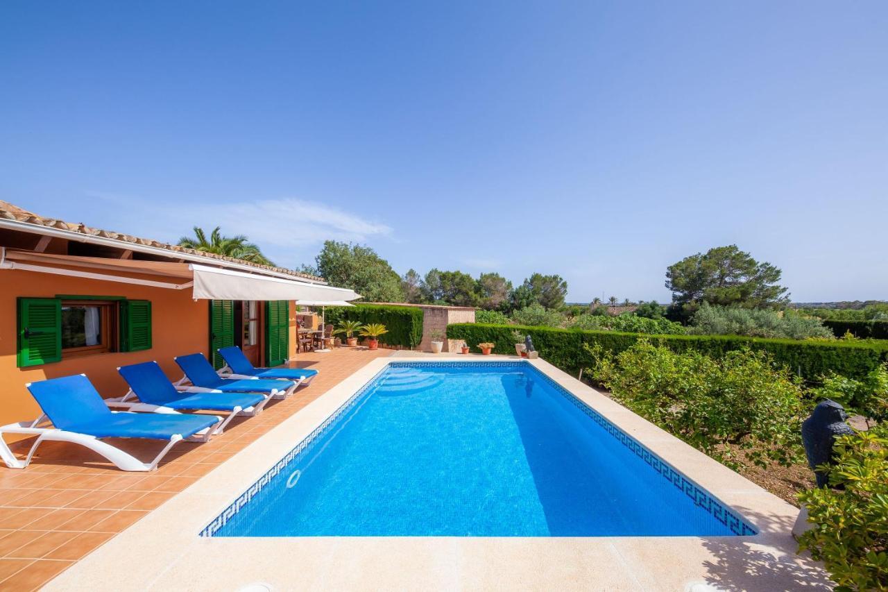 Ses Salines Cottage With Private Pool And Barbecue Exterior foto