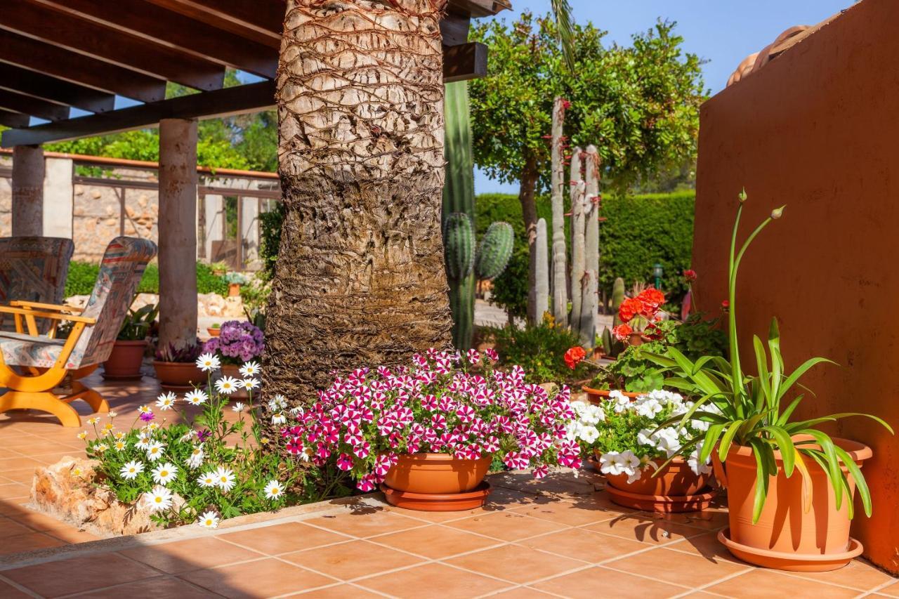 Ses Salines Cottage With Private Pool And Barbecue Exterior foto