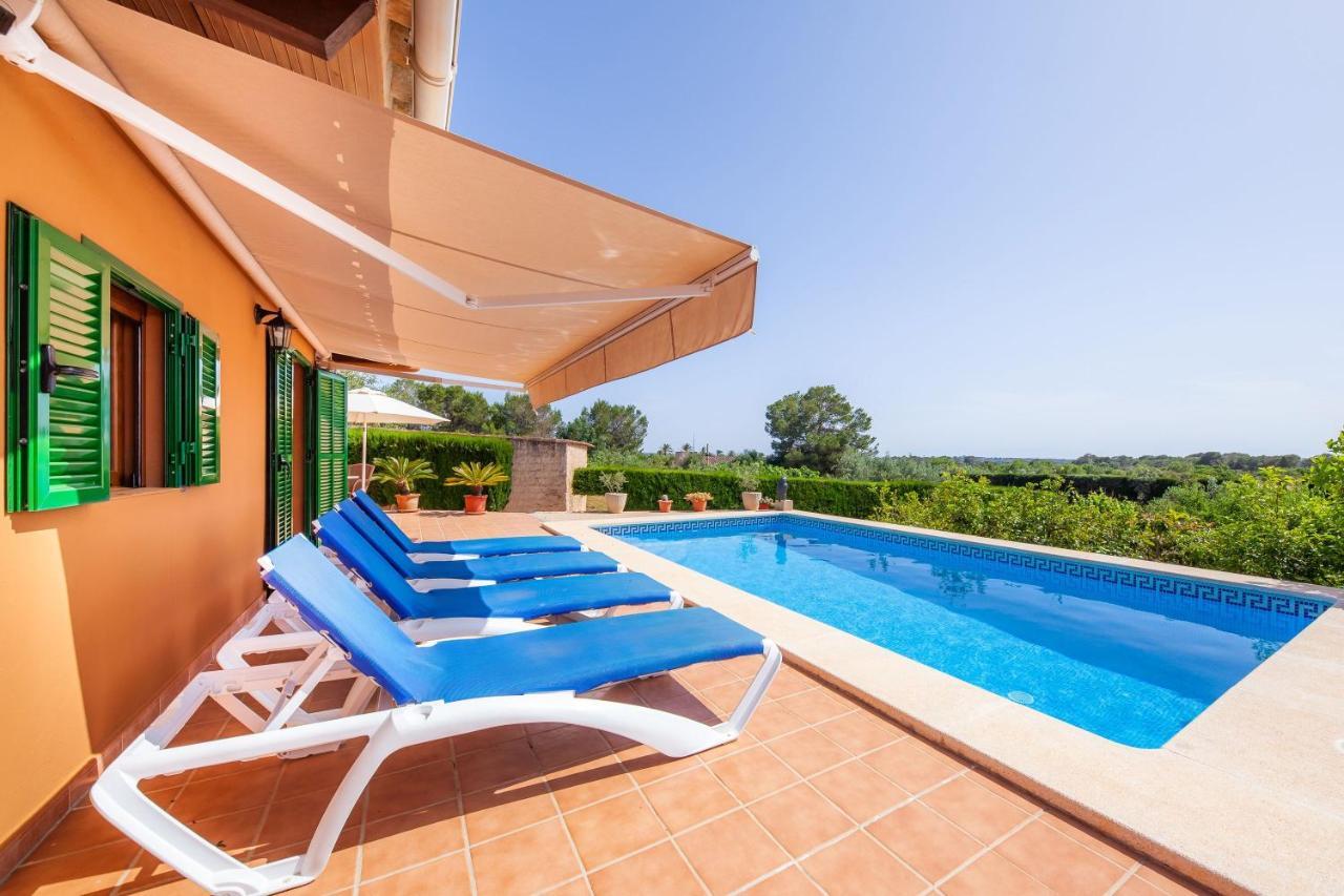 Ses Salines Cottage With Private Pool And Barbecue Exterior foto