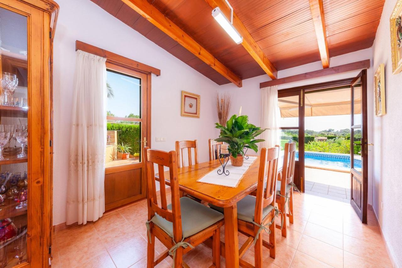 Ses Salines Cottage With Private Pool And Barbecue Exterior foto