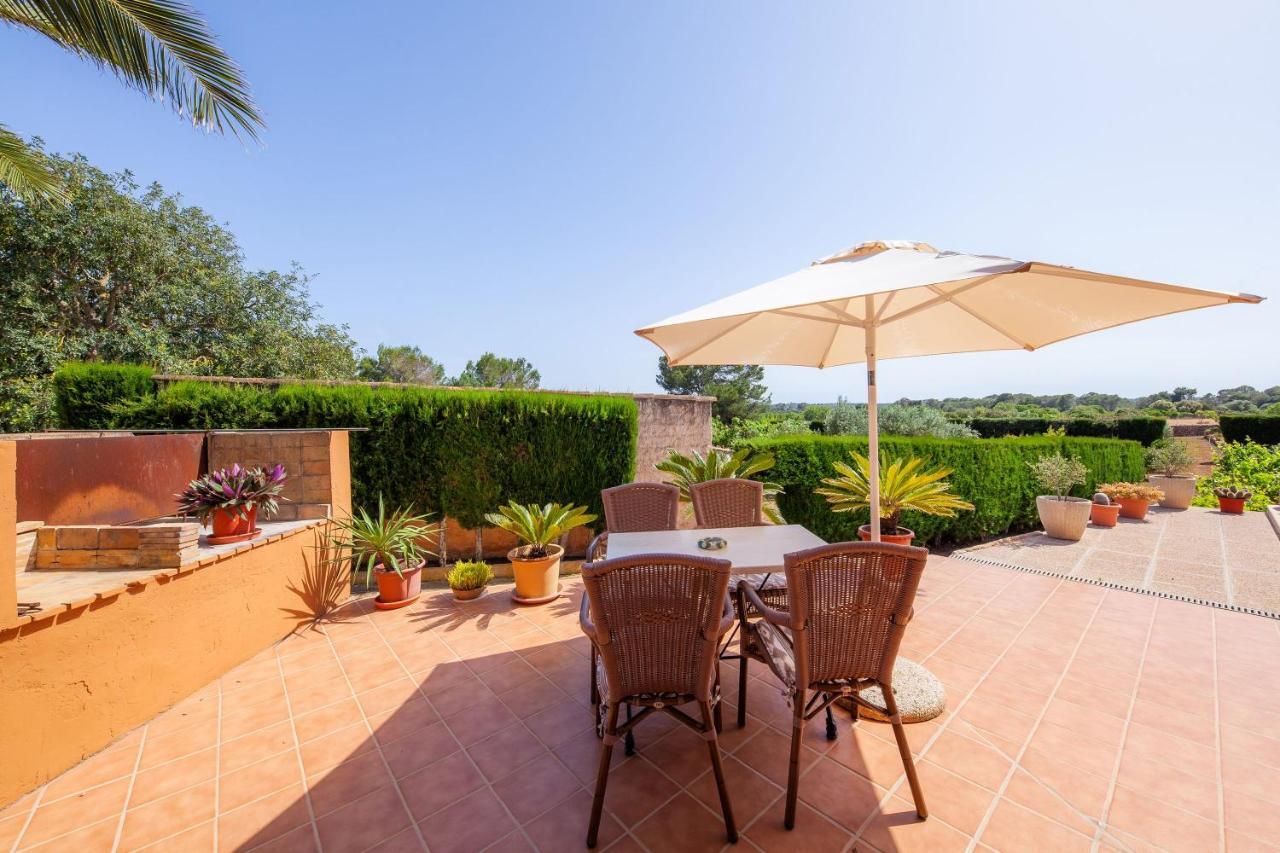 Ses Salines Cottage With Private Pool And Barbecue Exterior foto