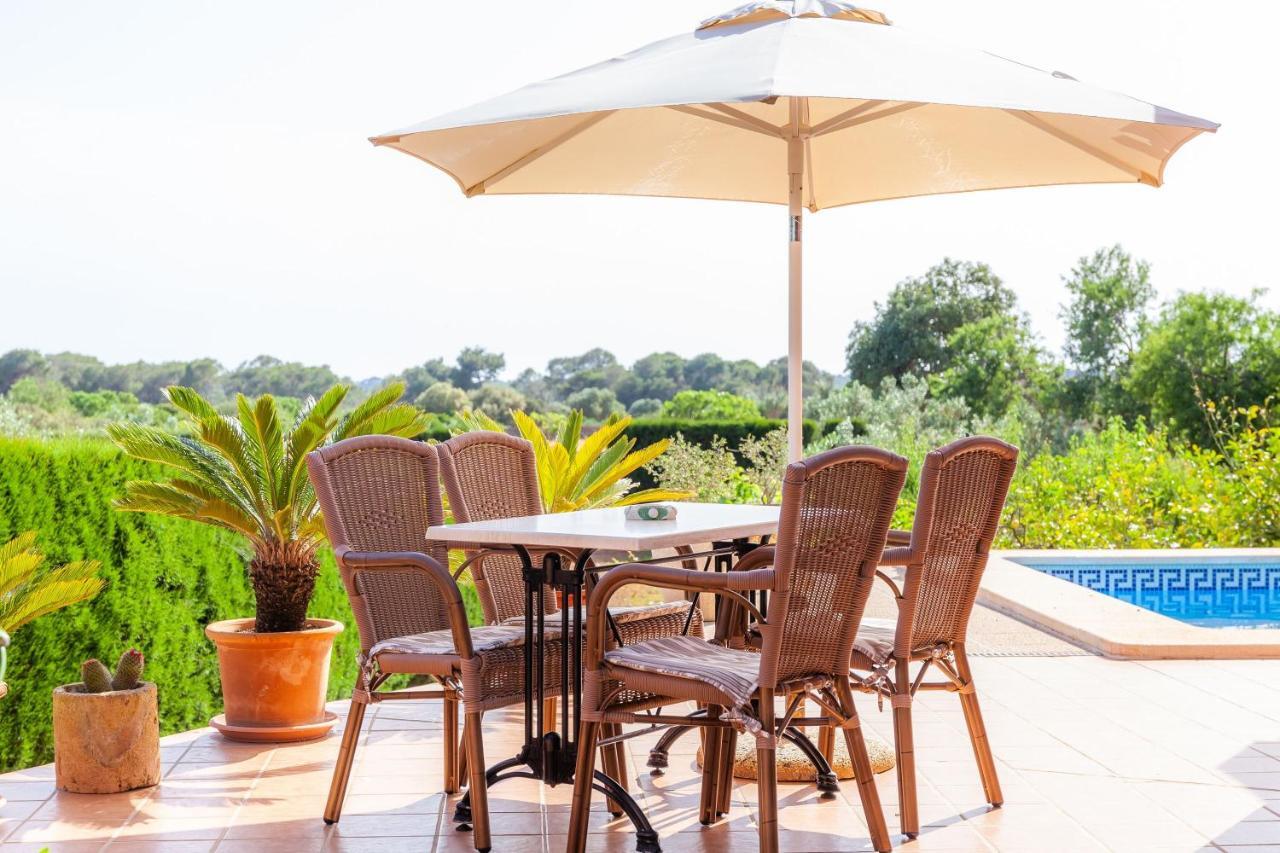 Ses Salines Cottage With Private Pool And Barbecue Exterior foto