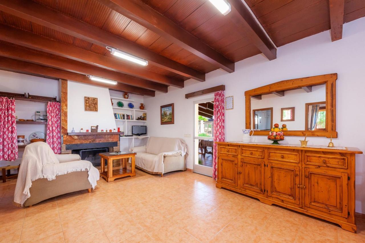 Ses Salines Cottage With Private Pool And Barbecue Exterior foto