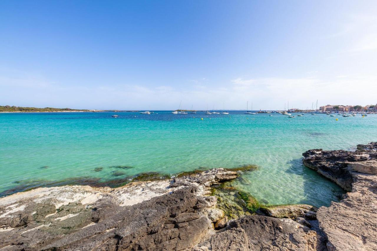 Ses Salines Cottage With Private Pool And Barbecue Exterior foto